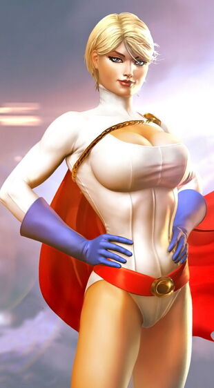 sexy naked power girl