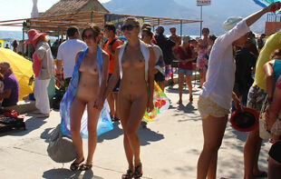 public nudist beach