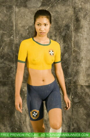 body paint soccer girls