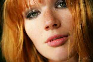ginger-haired freckles funbags