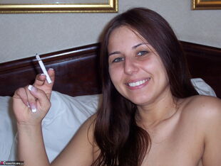 naked girls smoking marijuana