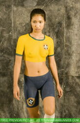 body paint soccer girls. Photo #1