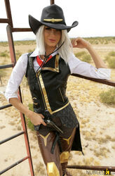 sexy blonde cowgirl. Photo #6