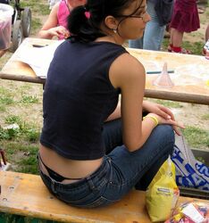 sexy ass in public. Photo #2
