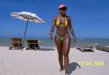 black girl bikini. Photo #1