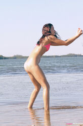 sexy bikini on beach. Photo #7