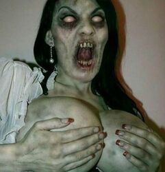 zombie sexy girl. Photo #1