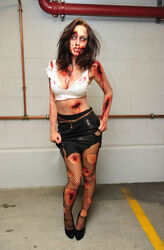 zombie sexy girl. Photo #2