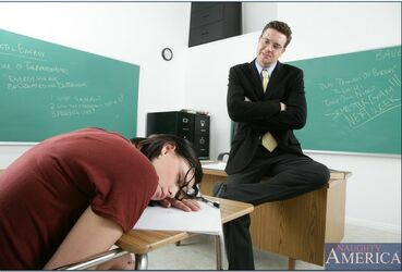 hot teacher sleeps with student. Photo #3
