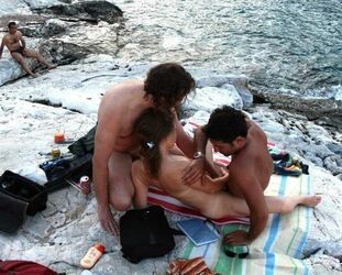 nude beach orgy. Photo #6