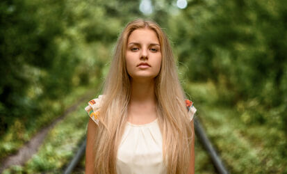 blonde russian teen. Photo #1