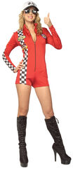 sexy racing girl costume. Photo #6