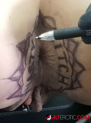 sexy butt tattoos for women. Photo #3